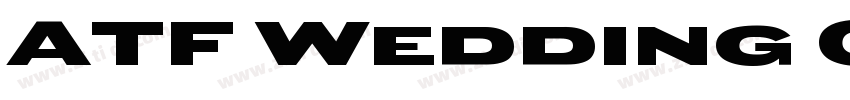 ATF Wedding Gothic字体转换